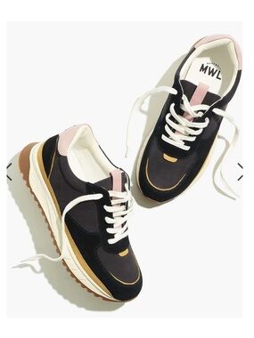 ‼️Madewell Kickoff Trainers Sneakers Size 7